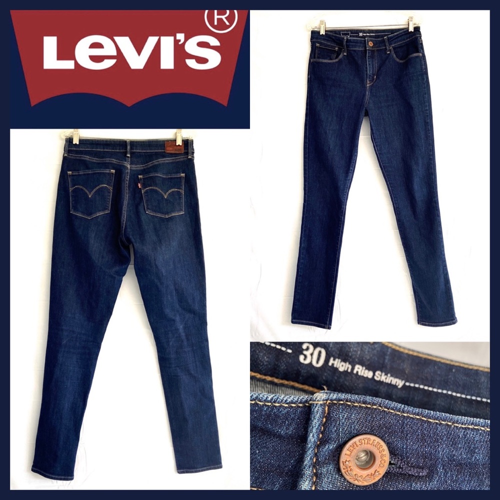 Levi’s High Rise Skinny Jeans for Women sz 30 X 32